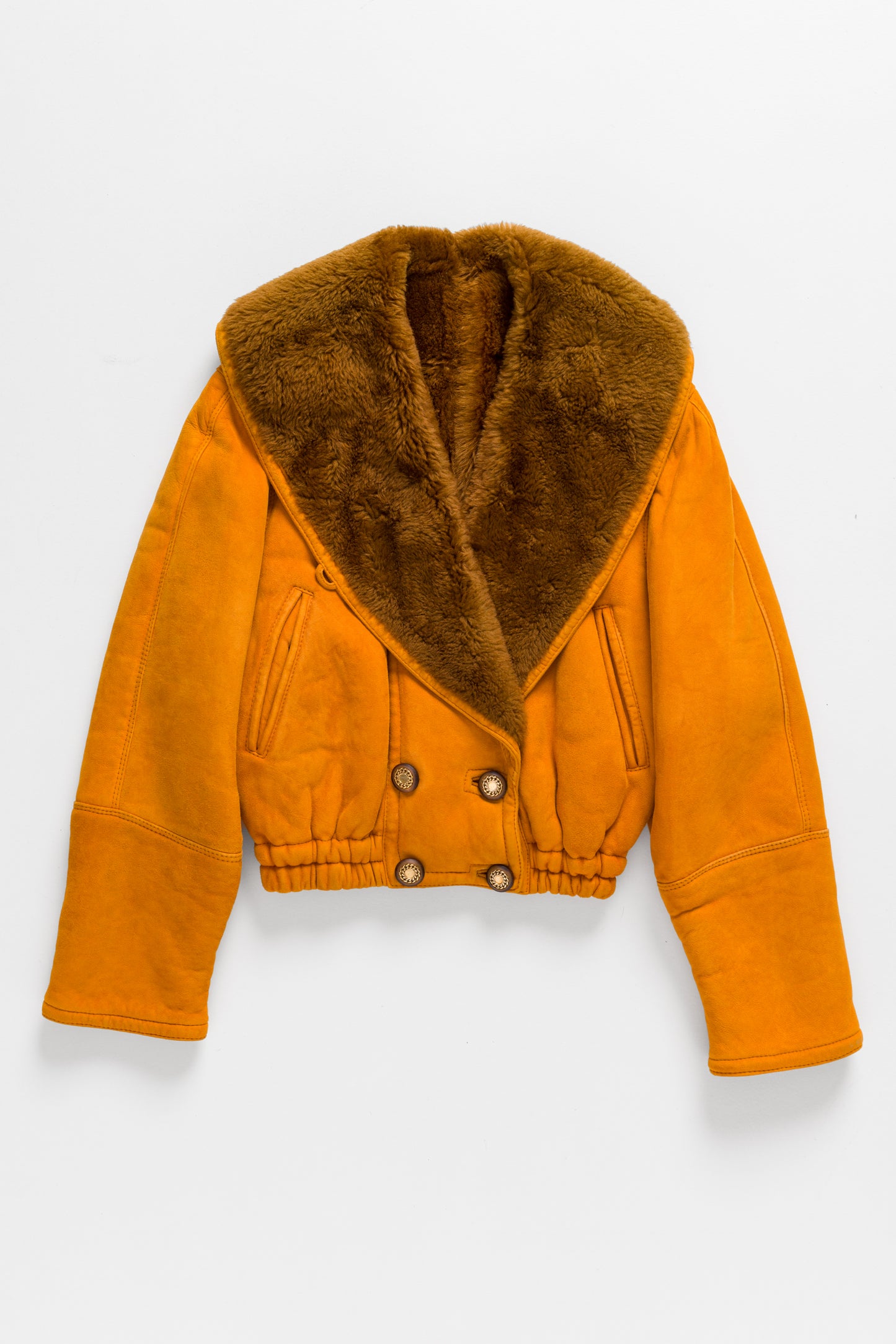 orange women’s winter jacket